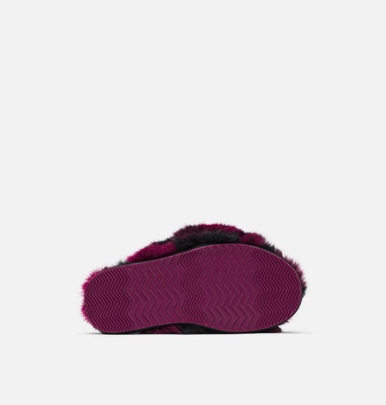 Womens Slippers Purple - Sorel Go™ - Mail Run - 512-XLHWQP